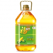 福临门 非转基因压榨玉米油6.18L