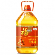 福临门 浓香压榨一级 花生油 4L