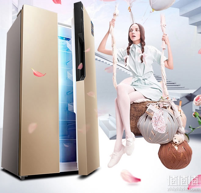 康佳BCD-400EGX5S对开门冰箱
