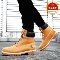 Timberland 添柏岚 男士防水高帮大黄靴