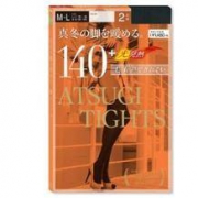 12日0点、双12预售： ATSUGI 厚木 TIGHTS系列 140D 发热连裤袜 *2件