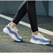 12日0点、双12预告：NIKE 耐克 AIR FOOTSCAPE WOVEN 中性款休闲运动鞋 *2双 599元包邮（合299.5元/双）