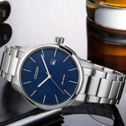 历史新低：Citizen 西铁城 BM6960-56L 光动能大表盘男士腕表