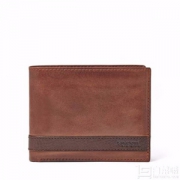 Fossil 化石 Quinn 男士真皮钱包 Prime会员免费直邮含税