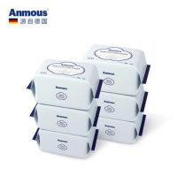6日10点：100抽*6包 *2件！Anmous 安慕斯 婴儿棉柔巾