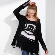 28日0点： PAUL FRANK 大嘴猴 PFSW151506L 女士毛衣