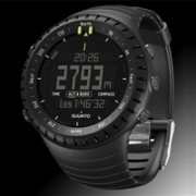 SUUNTO 颂拓 Core 核心 All Black 深黑铝户外腕表  SS014279010