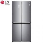 3日10点、新品发售：LG F528S13 双风系十字四门冰箱 530L （银色） 9999元包邮