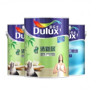 Dulux 多乐士 竹炭清新居5合1哑光墙面漆(A895*2)+无添加底漆(A914)套装
