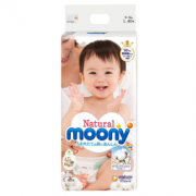moony 尤妮佳 皇家系列 婴儿纸尿裤 L40片 *3件  240.43元含税包邮