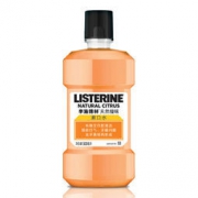 京东PLUS会员： LISTERINE 李施德林 天然橙味 漱口水 500ml *12件 158.08元包邮（双重优惠）
