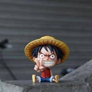 双12预告：onepiece 国产 草帽路飞公仔