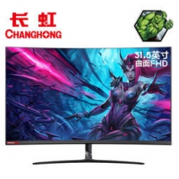 CHANGHONG 长虹 32C610FG 32英寸曲面显示器 1199元包邮（双重优惠）