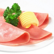 限京沪粤桂：21件x120g/份 雨润 熏煮火腿 牛肉火腿排