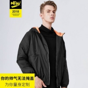 2018冬季新款，马克华菲 男士面包服oversize棉服