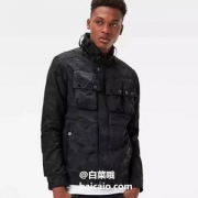 限L码，G-Star Raw Ospak 男士休闲夹克 Prime会员免费直邮含税