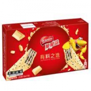 Nestle 雀巢 脆脆鲨 黑芝麻口味 夹心饼干 独立包装 16条*17g