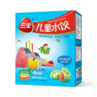 三全 儿童水饺 金枪鱼彩椒口味 300g （42只） *7件