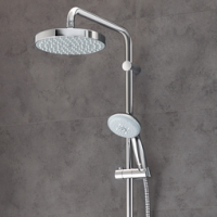 GROHE 高仪 27389001+34598000 恒温淋浴双花洒套  1589.2元包邮