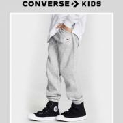 Converse 匡威 儿童针织加绒运动长裤休闲裤 男女童多色