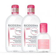 贝德玛（Bioderma）  舒妍多效洁肤液 500ml*2+爽肤水 100ml*1 *2件
