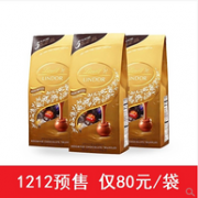 小编多次回购，3件装！Lindt 瑞士莲 软心松露巧克力 600克 约50颗