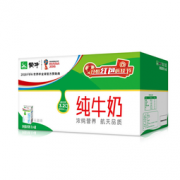 蒙牛 纯牛奶 1L*6 礼盒装  49.9元