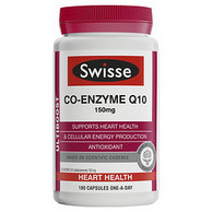 适合凑单：心脏守护神！Swisse 辅酶Q10胶囊 150mg 180粒