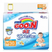 GOO.N 大王 维E系列 婴儿纸尿裤 M号 30片 55元