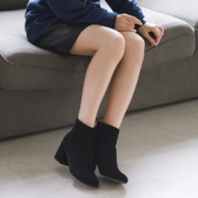 1270004 女士粗跟踝靴 *2件  199元包邮