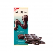 歌帝梵（Godiva）  大排巧克力 海盐口味 90g*4件