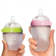 comotomo 可么多么 宽口径硅胶奶瓶 250ml+150ml *2件