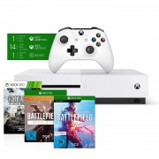 微软（Microsoft）  Xbox One S 1TB 游戏机 战地5同捆版