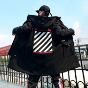 防风保暖，曼郎 男士 中长款 棉服