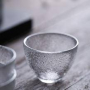 榜书城 锤目纹酒杯 茶杯 2只装