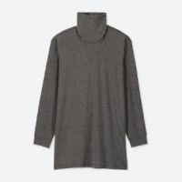UNIQLO 优衣库 408112 男士HEATTECH两翻领T恤