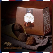 圣诞送礼，法国进口 Truffles 德菲丝 松露形巧克力礼盒装 1Kg*2件 赠黑色传统100g 118.5元包邮