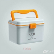 GOLDLOnSEn 金隆兴 小号带锁家庭药箱 3色