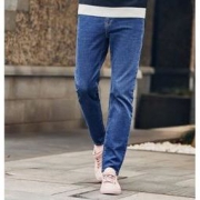 Semir 森马 男士小脚牛仔裤 54元
