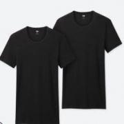 12日0点、双12预告： UNIQLO 优衣库 SUPIMA 408871 圆领T恤 2件装