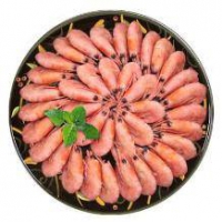禧美海产 熟冻加拿大北极虾 500g