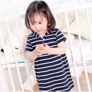 网易严选 婴童水手裙 经典海魂纹