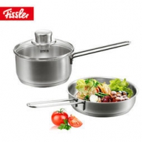 Fissler 菲仕乐 不锈钢汤锅煎锅2件套 149元包邮（299-150）