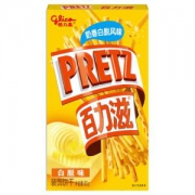 glico 格力高 百力滋白脱味 高颜值吃货休闲零食饼干 65g *5件