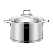 Momscook MT2212 不锈钢复底 双耳汤锅 22cm +凑单  99元包邮