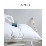 LENCIER 兰叙 超柔羽丝绒纤维枕芯 2只装