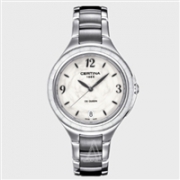 Certina 雪铁纳 DS Queen 系列 银色大理石底纹女士优雅腕表 C018-210-11-017-00