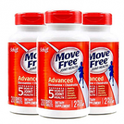 今日结束，缓解关节疼痛：美国 MoveFree 维骨力 200粒*3 红盒软骨素