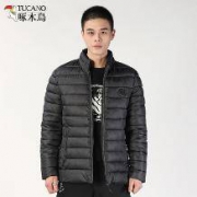 啄木鸟 男士休闲立领保暖棉服