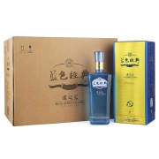 拼团价：洋河(YangHe) 邃之蓝52度 单瓶盒装白酒 500ML